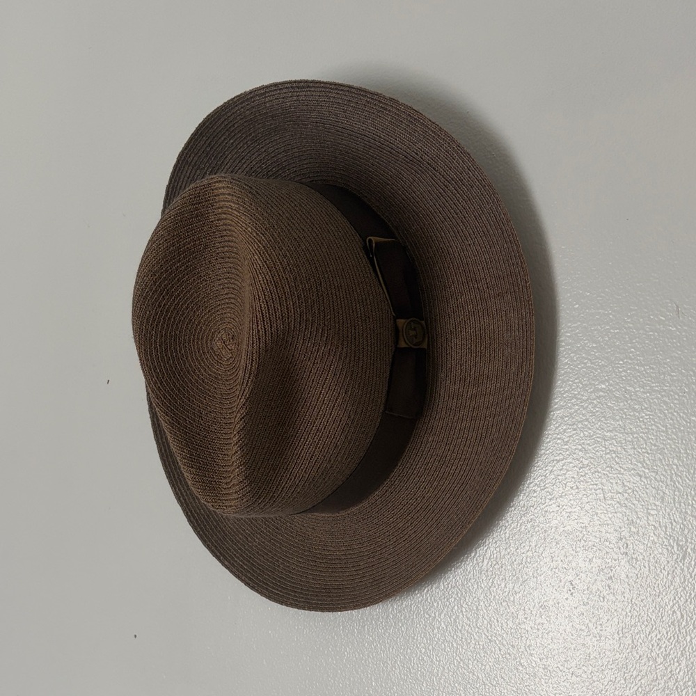 Goorin Bros Brown Straw Fedora with Band
